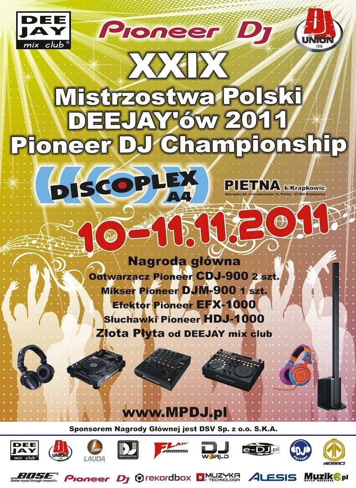 Pioneer DJ Championship 2011 – Mistrzostwa Polski DJ'ów – Pioneer DJ Championship 2011