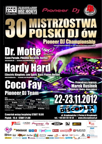 Mistrzostwa Polski DJ'ów – Pioneer DJ Championship 2012