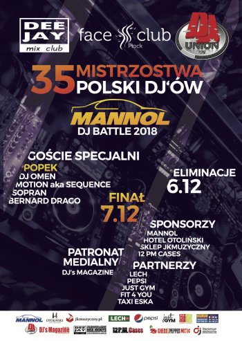 Mistrzostwa Polski DJ'ów – Mannol DJ Battle 2018