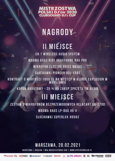 Lista półfinalistów