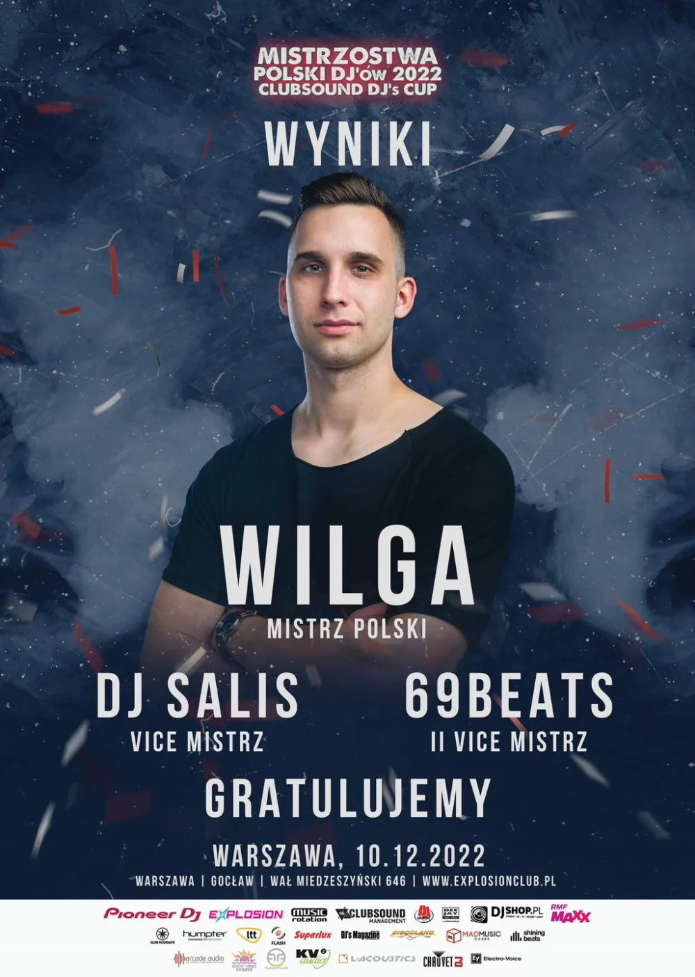 Zwycięzca - DJ Wilga – Mistrzostwa Polski DJ'ów – ClubSound DJ's Cup 2022